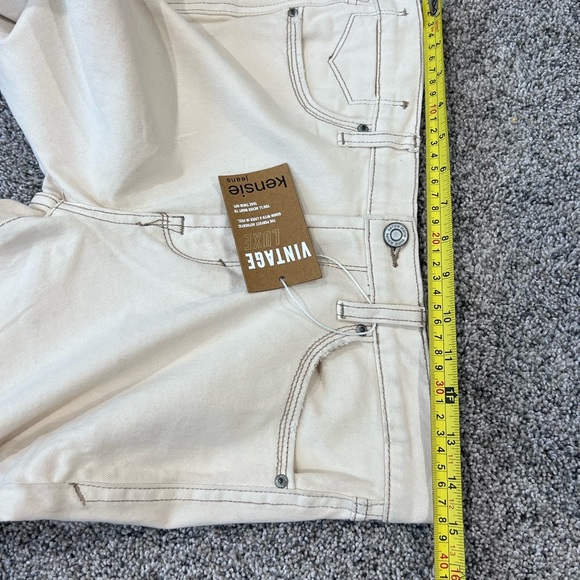 NWT! Kensie The Tessa High Rise Bootcut Women’s Size 10/30 In Cream - Picture 8 of 12